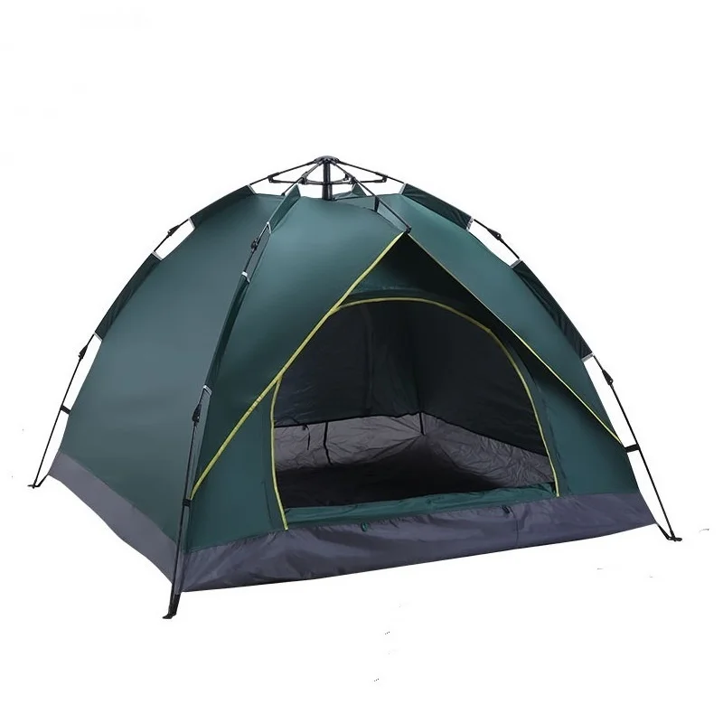 Tenda da campeggio completamente automatica per 1-2/3-4 persone Tenda da esterno pop-up antipioggia antivento anti-UV per viaggi in spiaggia Zaino in spalla Escursionismo