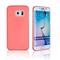 Ultra Slim Soft Cover Coral für Samsung Galaxy S6 Edge