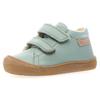 Lauflernschuh NATURINO "Amur", Kinder, Gr. 26, grün, Nappaleder, casual, Schuhe, Babyschuh, Klettschuh mit Wollfutter, Größenschablone zum Download