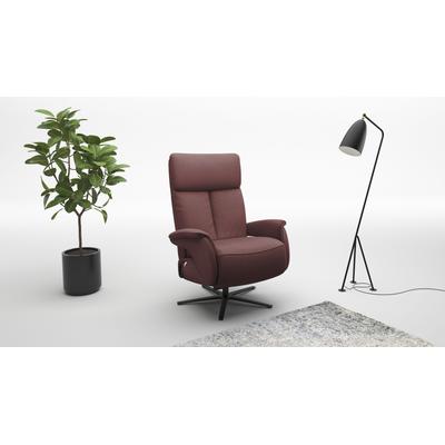 TV-Sessel SIT & MORE "TV Sessel Triple Seven Xtra large", rot (merlot), B:86cm H:111cm T:86cm, Sessel, mit Herz-Waage und 3 Motoren Image