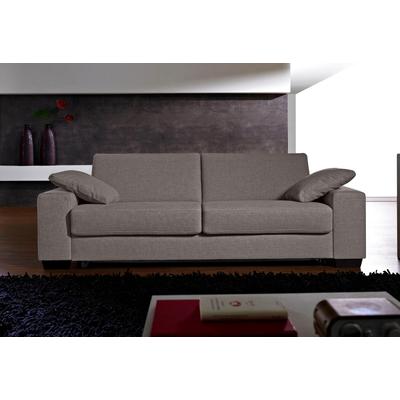 Schlafsofa BALI "Norwalk, Dauerschläfer", grau (grau, beige), B:212cm H:83cm T:100cm, Sofas, in 140er und 160er Breite, 3 Varianten, auch mit Ergoflex-Lattenrost Image