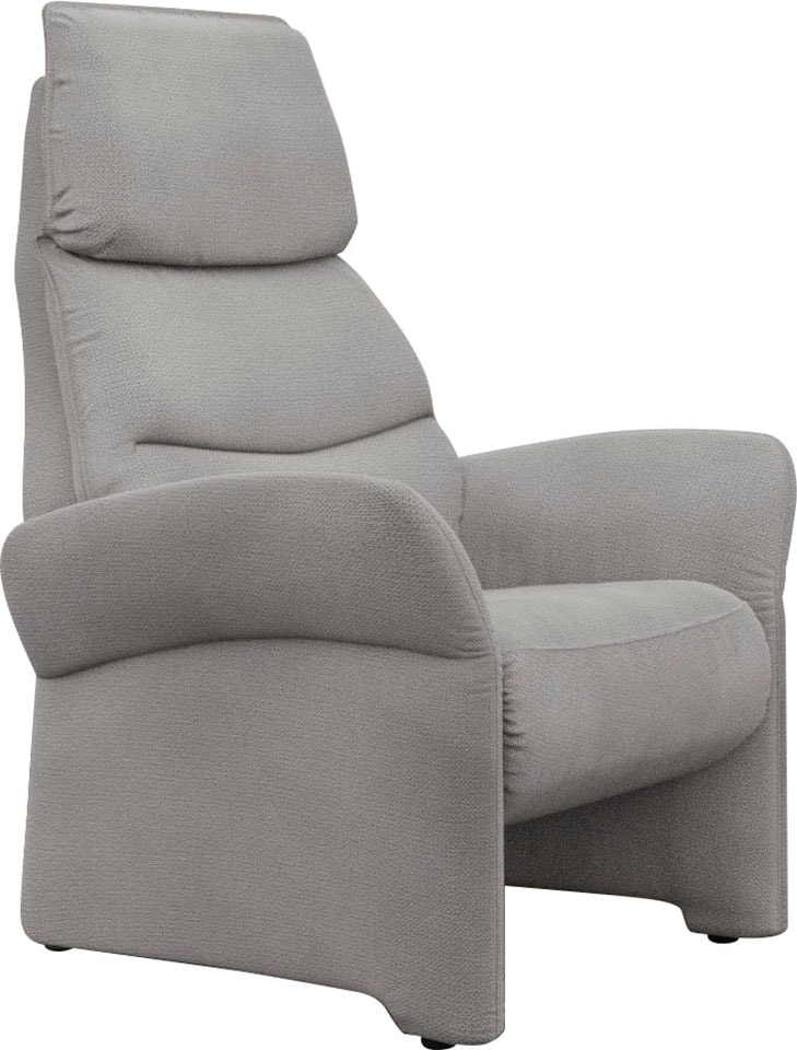 Relaxsessel ALINA "Savin", grau (mittelgrau xbo 19), B:84cm H:114cm T:86cm, Struktur fein XBO (100% Polyester), Sessel, Relaxsessel, in Größe S, Liegefläche 178 cm, verstellbar, optional mit Aufstehhilfe