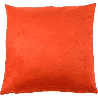 Kissenhüllen GÖZZE "Alcatraz", orange (terra), B:50cm L:50cm, Polyester, Obermaterial: 100% Polyester, Kissenbezüge, in Wildlederoptik Image