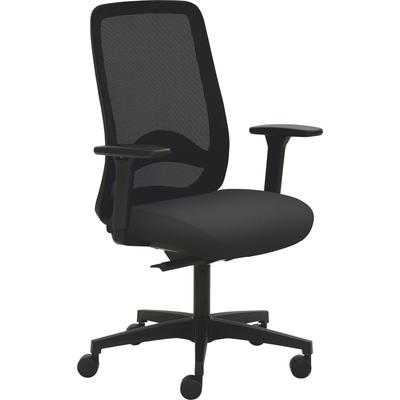 Drehstuhl MAYER SITZMÖBEL "2228", schwarz (schwarz, schwarz), B:70cm H:105cm T:63cm, Stühle, Bürodrehstuhl, 3D Armlehnen Image