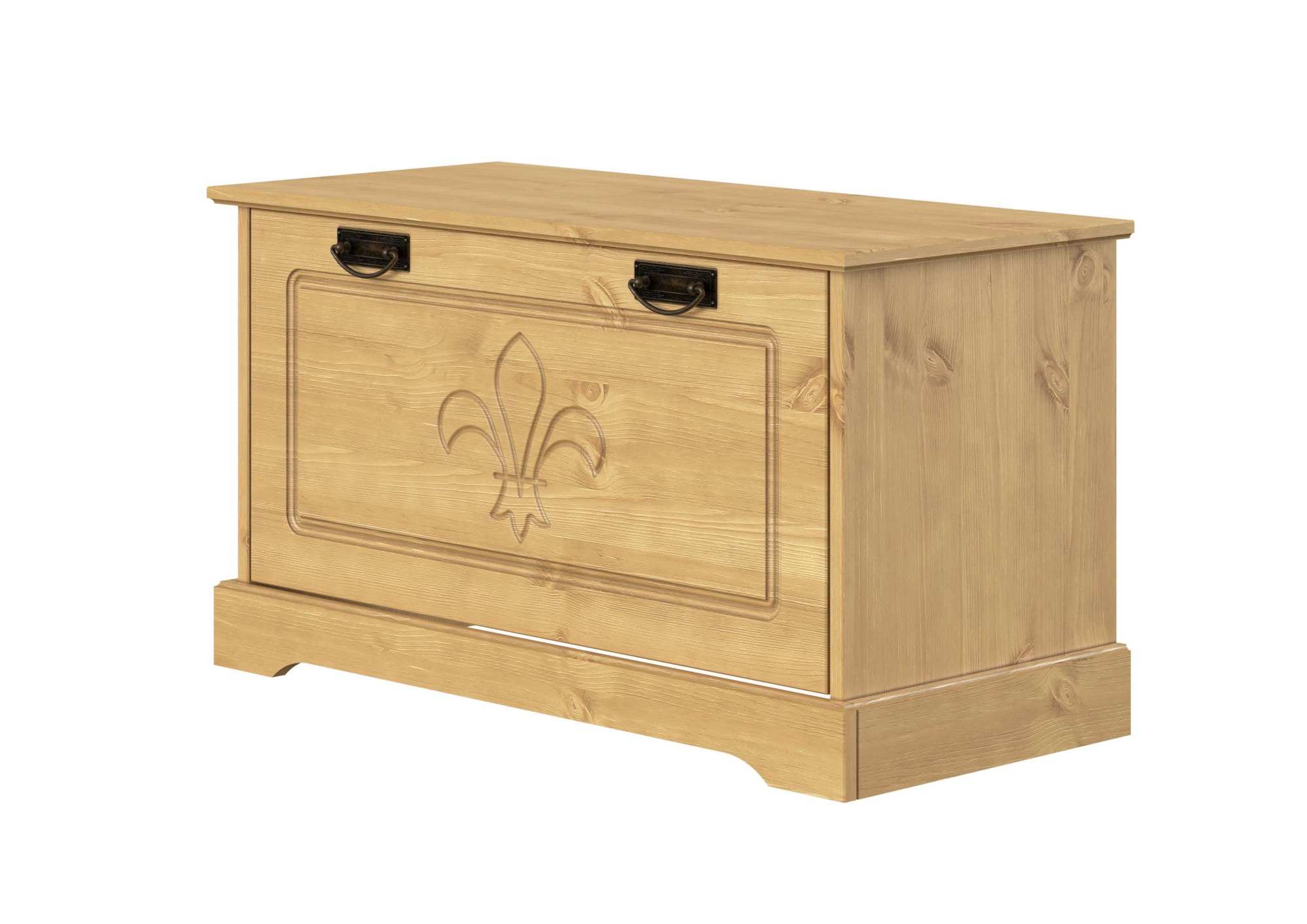 Schuhbank HOME AFFAIRE "Lille mit 3-fach Schuhtrommel, ca. 9 Paar Schuhe, Griffe im Jugendstil", beige (natur), B:81cm H:45cm T:37cm, FSC-zertifiziertes Massivholz, Sitzbänke, Schuhbank, Schuhschrank aus massiver Kiefer, Br. 81 cm, dekorative...