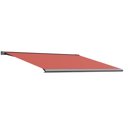 Kassettenmarkise WISMAR "S-Compact", rot (rostrot), B:350cm H:19cm, Polyacryl, Markisen Image