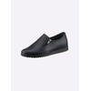 Slipper ANDREA CONTI, Damen, Gr. 36, blau (marine), Leder, Glattleder, Glattleder, modisch, Schuhe