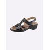 Sandale CLASSIC, Damen, Gr. 37, schwarz, Lackleder, Schuhe