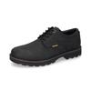 Schnürschuh CAMEL ACTIVE, Herren, Gr. 41, schwarz, Leder, Basic, Schuhe, Trachtenschuh, Freizeitschuh mit gepolsterter Innensohle
