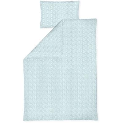 Kinderbettwäsche JULIUS ZÖLLNER "Planty", blau (aqua), B/L: 100cm x 135cm, , Jersey, B/L: 40cm x 60cm, Jersey, Obermaterial: 100% Baumwolle, Bettwäsche Image