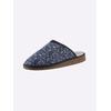 Hausschuh CASUAL LOOKS, Damen, Gr. 37, blau (marine), Textil, modisch, Schuhe