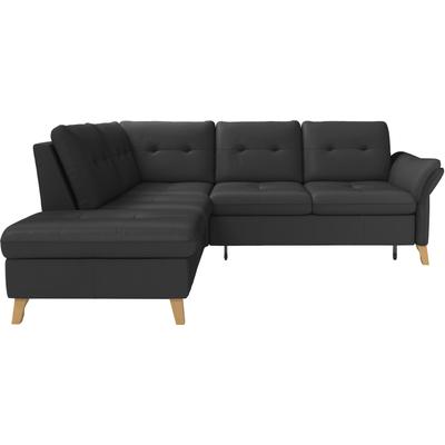Ecksofa SIT & MORE "Göteborg", schwarz, B:250cm H:90cm T:226cm, Sofas, inkl. Sitztiefenverstellung, wahlweise mit Bettfunktion & Bettkasten Image