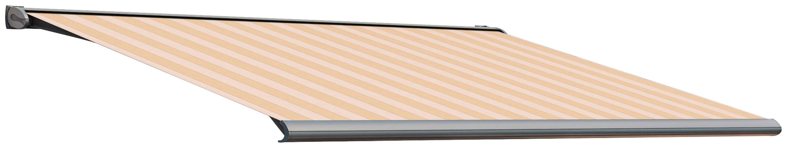 Kassettenmarkise WISMAR "S-Compact", beige, B:500cm H:19cm, Polyacryl, Markisen