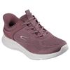 Slip-On Sneaker SKECHERS "SKECH-LITE PRO 2.0", Damen, Gr. 40, lila (mauve), Textil, sportlich, Schuhe, Freizeitschuh, Slipper mit Slip-Ins