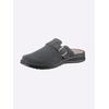 Clog MUBB, Herren, Gr. 46, grau, Rindsleder, Leder, Veloursleder, Basic, Schuhe