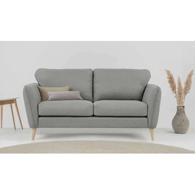 2-Sitzer HOME AFFAIRE "MARSEILLE Kompaktsofa 170 cm, Cord, Flachgewebe, Struktur, Webstoff", grau, B:170cm H:88cm T:90cm, 100% Polyester, Sofas, mit Massivholzbeinen aus Eiche, verschiedene Bezüge und Farbvarianten Image