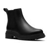 Chelseaboots CLARKS "Orinoco 3 Lane", Damen, Gr. 42, schwarz, Leder, elegant, Schuhe, Boots, Stiefelette mit Lederinnensohle