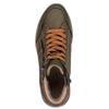 Stiefelette JANA, Damen, Gr. 40, grün (khaki), Lederimitat, sportlich, Schuhe