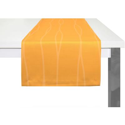 Tischläufer WIRTH "LANGWASSER" Gr. 1, rot (apricot), B:40cm L:150cm, Kunstfaser, Tischdecken Image
