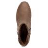 Stiefelette JANA, Damen, Gr. 40, grau (taupe), Textil, sportlich, Schuhe