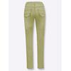 5-Pocket-Jeans CASUAL LOOKS, Damen, Gr. 54, Normalgrößen, grün (lindgrün), 72% Baumwolle, 25% Polyester, 3% Elasthan, unifarben, lang, Jeans
