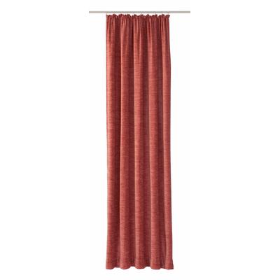 Vorhang WIRTH "Warnow" Gr. 14, rosa (altrosa), B:172cm H:160cm, Chenille, Polyacryl, Gardinen, 270 g/m2 Image