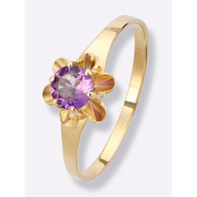 Fingerring LADY Gr. 17, gold (gelbgold 375), Fingerringe, Damen, 17, Metall-Gold, Metall, Gold Image