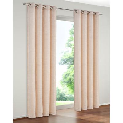 Vorhang WIRTH "Trondheim 328 g/m²" Gr. 1, beige, B:132cm H:145cm, Chenille, Polyacryl, Gardinen Image