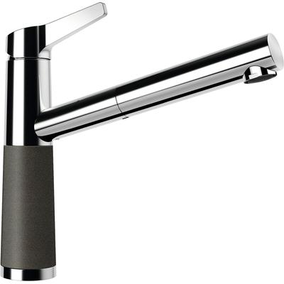 Küchenarmatur SCHOCK "SC-510 SB ND", schwarz (carbonium), B:20,1cm H:22,8cm, Armaturen Image