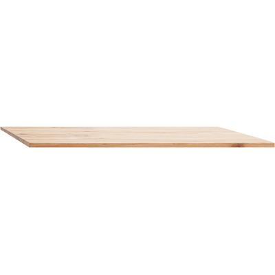 Einlegeboden HOME AFFAIRE "Huven, Zubehör, Einlegeboden", braun (eiche natur), B:100cm H:1,8cm T:57cm Ø:100cm, Massivholz, Einlegeböden, Einlegeboden in Massiv Eiche, in 2 verschiedene Größen erhältlich Image