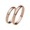 Trauring FIRETTI "Schmuck Geschenk Gold 375 Hochzeit Ehering "LIEBE"" Gr. 54, rosa (roségoldfarben), Fingerringe, 54, 0,005 ct SI = kleine Einschlüsse mit Brillant, Roségold 375, 3,0mm, Rosu00e9gold 375, Made in Germany, wahlweise mit oder ohne...