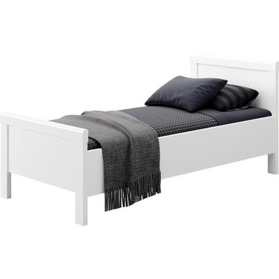 Einzelbett PRIESS "Arnsberg", weiß (lichtweiß), B:108cm L:208cm, Betten, Kinder-Einzelbett Bettgestell Jugendbett, Komfortliegehöhe Image