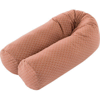 Bettrolle TRÄUMELAND "Bettschlange XL Fische", braun, B:19cm H:16cm L:140cm, Baumwolle, Polyester, Bettwarenzubehör, In 3 Farben Image