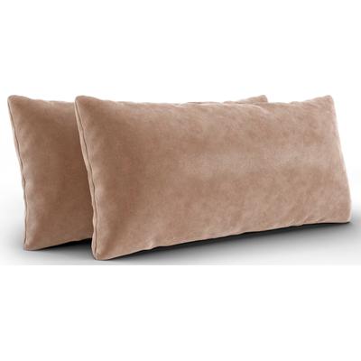 Polsterauflage SIT & MORE "Kolding", beige, B:60cm H:30cm T:8cm, 100% Polyester, Polsterauflagen, 2er Kissen-Set wahlweise in zwei Größen Image