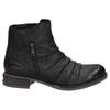 Stiefelette JOSEF SEIBEL "Kate 18", Damen, Gr. 42, schwarz, Leder, modisch, Schuhe, Stiefelette, Boots, Kurzstiefel mit modischem Blockabsatz