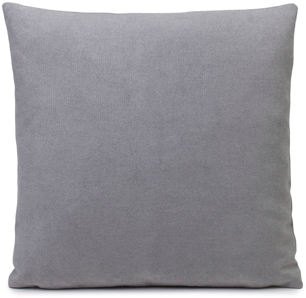Kissenhülle GÖZZE "Darco" Gr. 1, silber (silberfarben), B:40cm L:40cm, Polyester, Obermaterial: 100% Polyester, Kissenbezüge