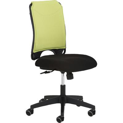Drehstuhl MAYER SITZMÖBEL "2333", grün (grün, schwarz), B:64cm H:98cm T:64cm, Stühle, Bürodrehstuhl Image
