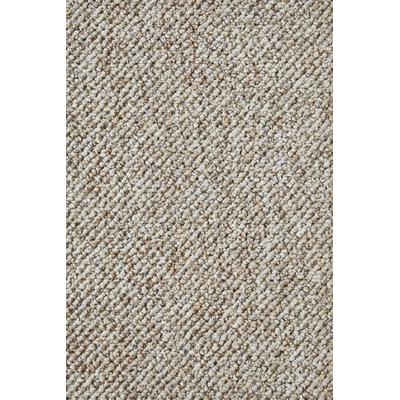 Teppichboden ANDIAMO "Kairo, Schlinge, Made in Netherlands", beige (hellbeige), B:400cm H:8mm L:1400cm, Kunstfaser, Teppiche, meliert, Breite 400 cm, Wohnzimmer, strapazierfähig & robust Image