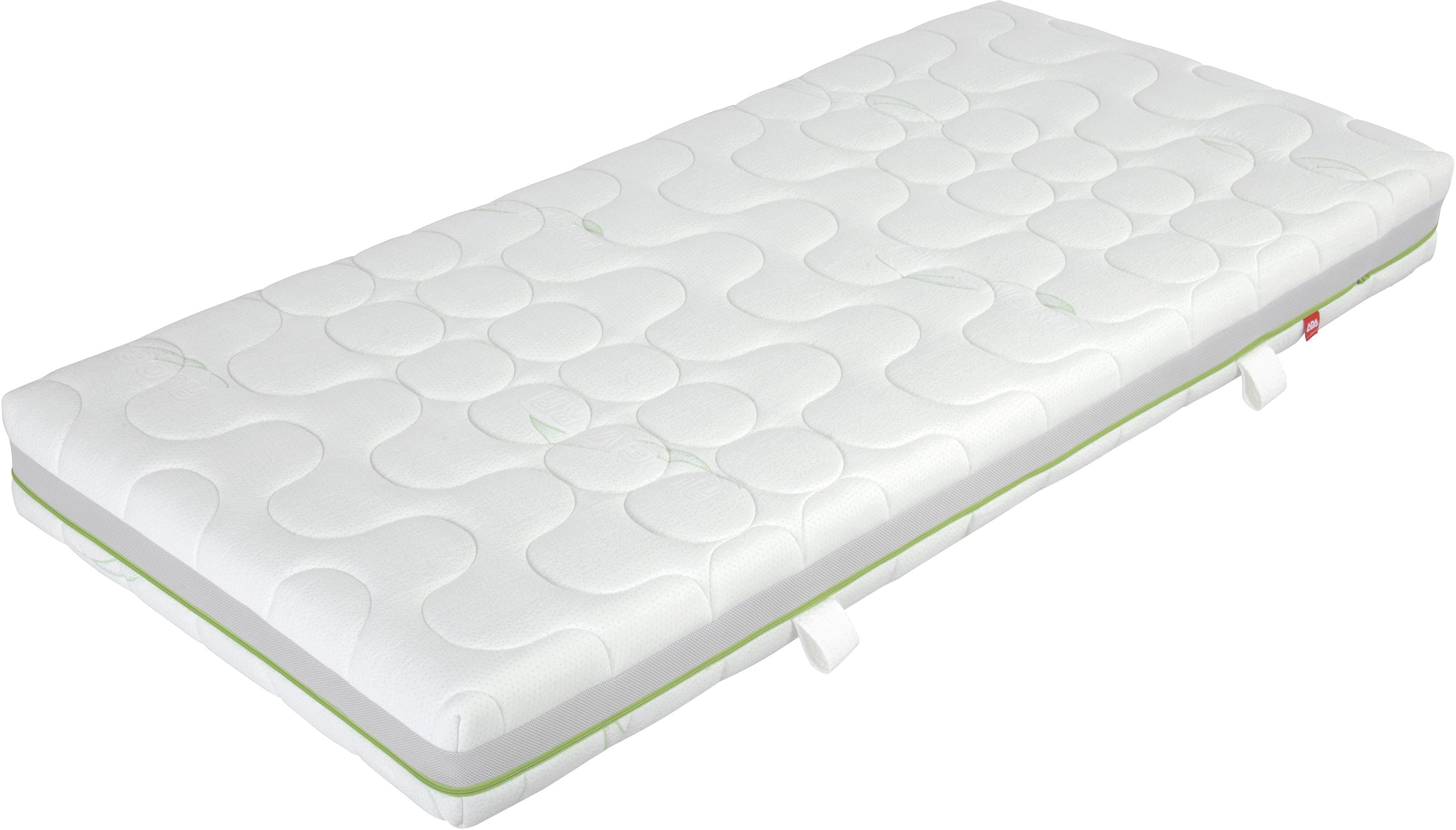 Kaltschaummatratze ALINA "Harmonie KS 18" Gr. 3, weiß, B:80cm H:21cm L:220cm, Bezug: 60% Polyester, 40% Viskose. Steppfüllung: 100% Polyester, Matratzen, Kaltschaummatratze
