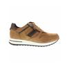 Sneaker CASUAL LOOKS, Damen, Gr. 37, braun (camel), Glattleder, Lackleder, Nubukleder, sportlich, Schuhe