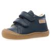 Lauflernschuh NATURINO "Amur", Kinder, Gr. 21, blau (dunkelblau), Nappaleder, casual, Schuhe, Babyschuh, Klettschuh mit Wollfutter, Größenschablone zum Download