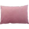 Dekokissen GÖZZE "Duval", rosa (altrosa, unifarben), B:60cm L:40cm, Polyester, Dekokissen_Sitzkissen_Kissenhüllen, mit Reißverschluss, Kissenhüle ohne Füllung, 2 Stück