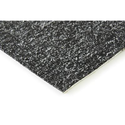 Teppichboden MY HOME "Bruno, Schlinge", grau (anthrazit), B:400cm H:4mm L:600cm, Polyester, Teppiche, meliert, Breite 400, robust, rutschsicher, 100% recyceltes Polyester Image