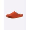 Hausschuh MUBB, Damen, Gr. 42, orange, Wolle, sportlich, Schuhe
