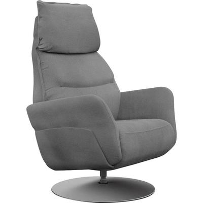 Relaxsessel ALINA "Thimo", grau (anthrazit xbo 9), B:84cm H:117cm T:90cm, Struktur fein XBO (100% Polyester), Sessel, in Größe L, Liegefläche 185cm, verstellbar, optional mit Aufstehhilfe Image