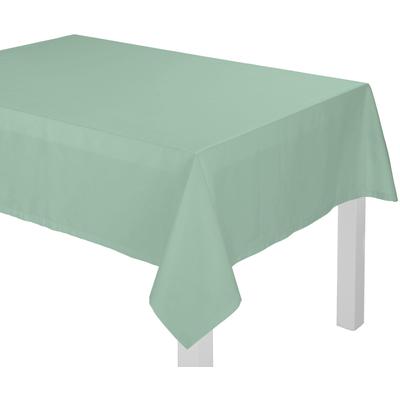 Tischdecke WIRTH "NEWBURY" Gr. 5, grün (mint), B:130cm L:220cm, Polyester, Baumwolle, Tischdecken Image