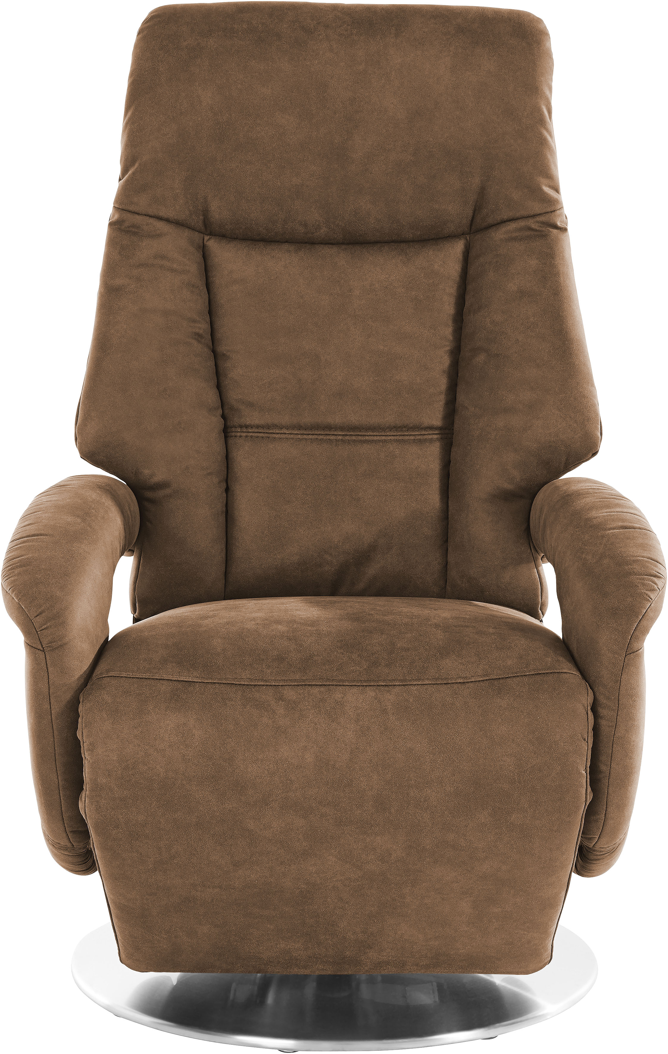 TV-Sessel SIT & MORE "Enjoy", braun (cognac), B:74cm H:113cm T:77cm, Luxus-Kunstleder;NaturLEDER (echtes Rindsleder);Luxus-Microfaser (100% Polyester);Liegefläche ausgezogen: 168 cm, Sessel, Fernsehsessel, in Größe L, wahlweise mit Motor und...