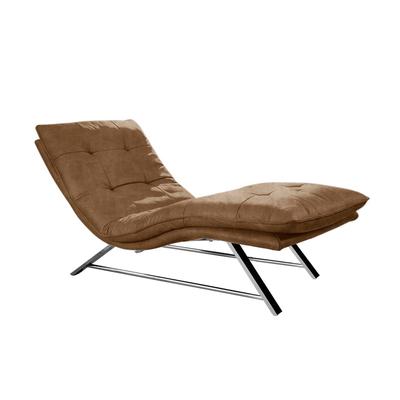 Relaxliege W.SCHILLIG "daily dreams", braun (fango z69), B:75cm H:91cm T:170cm, Longlife Xtra-Leder Z69: Das feinnarbige, gedeckte Softleder Z69 besticht durch seine außergewöhnliche Weichheit im trendigen u00bbVintage-Looku00ab, Hautstärke 0, 9 -... Image