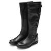 Stiefel ARA "LIVERPOOL", Damen, Gr. 6 (39), schwarz, Glattleder, Schuhe, mit Blockabsatz und Komfortweite: G