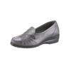Mokassin AIRSOFT, Damen, Gr. 38, grau (anthrazit), Glattleder, Basic, Schuhe